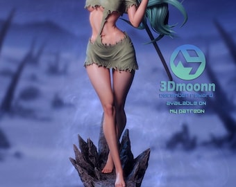 Figura de resina pintada a mano de Nelliel Tu (300 mm) – Estatua coleccionable para exhibición