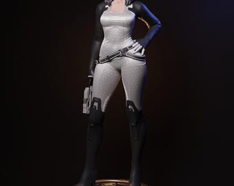 Figura de resina de Miranda Lawson – Estatua de colección para exhibición