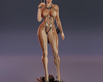 Eve Stellar Blade Hand Painted Resin Figure – Collectible Display Statue