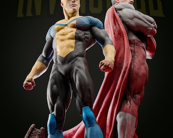 Figura de resina pintada a mano de Invincible, Omni-Man – Estatua de colección para exhibición