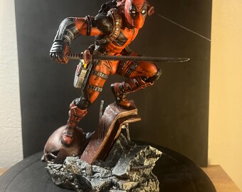 Deadpool 220mm Hand Painted Resin Figure – Collectible Display Statue