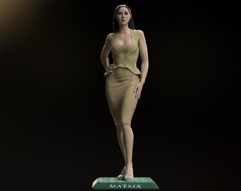 Estátua de Perséfone em resina pintada à mão – Peça de colecionador para exibição