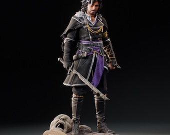 Verso Inspired 246mm Hand Painted Resin Figure – Sci-Fi RPG Collectible Display Statue