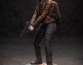 Figura de resina pintada a mano de Grace Ashcroft a escala 1:10 (180 mm) – Estatua de colección para exhibición.