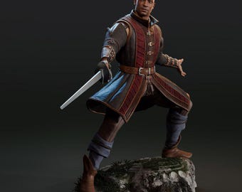 Wyll 235mm Hand Painted Resin Figure – Collectible Display Statue
