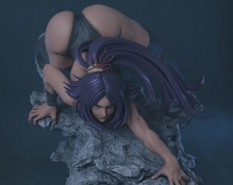 Yoruichi Shihouin Figure 1:9 Scale | Bleach Resin Statue | Hand Painted Anime Collectible