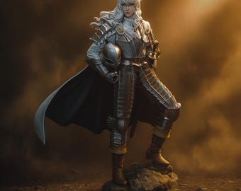 Figura de resina pintada a mano de Griffith (243 mm) – Estatua coleccionable para exhibición