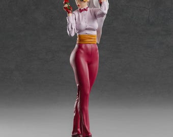 Figura de resina pintada a mano de King KOF: estatua coleccionable para exhibir