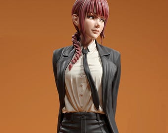 Makima 250mm Hand Painted Resin Figure – Collectible Display Statue