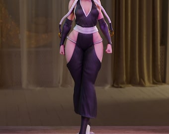 Figura de resina Soifon de 240 mm pintada a mano: estatua coleccionable para exhibición