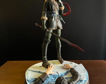 Ciri 230 mm handgeschilderd harsfiguur – verzamelbaar displaystandbeeld
