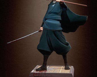 Estatua de Mizu a escala 1/9, figura de resina pintada a mano – Estatua coleccionable para exhibición