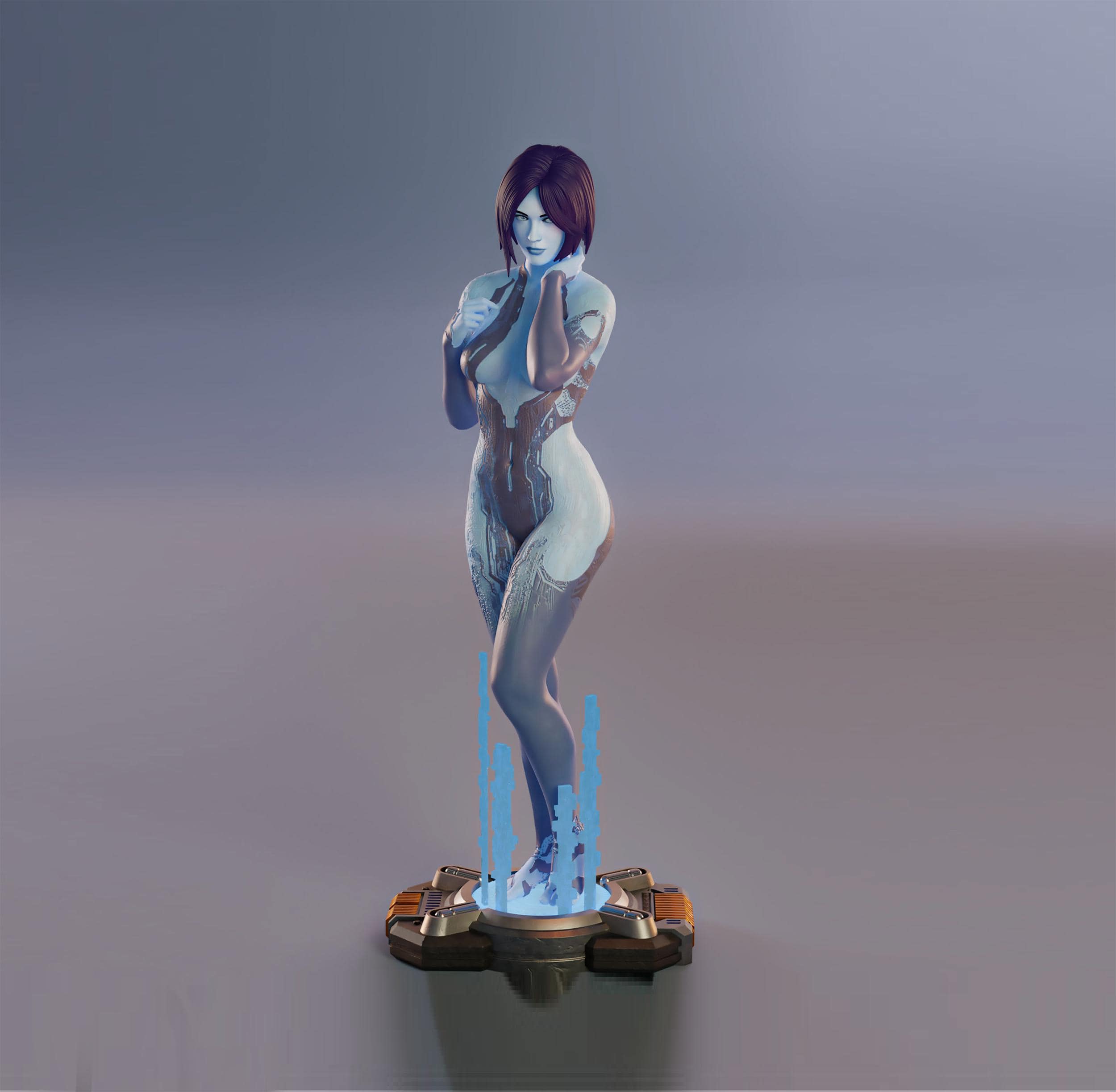 Cortana Figure Halo - Etsy