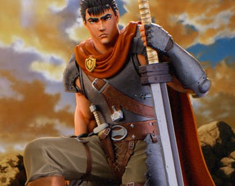 Guts Berserk 263mm Hand Painted Resin Figure – Collectible Display Statue