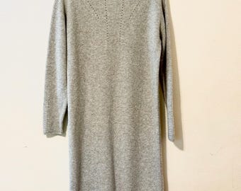 banana republic grey sheath dress Sleeveless Wool Double-Face Sheath Dress – Akris Inc main image 1