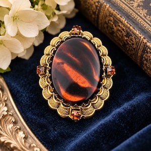 Vintage German Brooch - Etsy