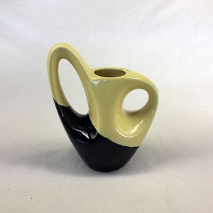 1950-1960-talet FRANSK KERAMIK Vintage Antik Glansig Fett Lava DROPPANDE Mitten av århundradet Modern Modernism Keramik Biomorf Arp-liknande Vallauris Frankrike