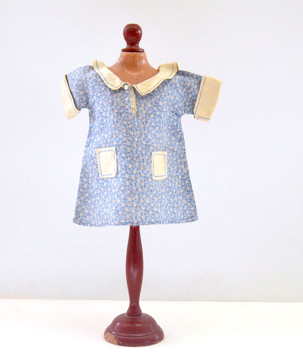 Tenue Vintage Pour Poupée Barbie (années 1910) - Occasion - Accessoire Collection