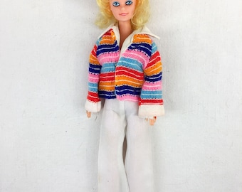 Vintage Tina Top Model BETSY TEEN Europa Holandia Niemiecki Mod Klon Barbie Lalka Petra z epoki Francji Ubrania Lata 60. Brunetka Spodnie Wszystkie oryginały