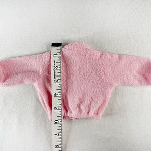 Vintage 60s/70s Authentic France Exclusive Bella CATHY LESLIE BETSIE Mod Pink Sweater Courréges Blouse Designer Fashion Doll Jacket Blouson image 2