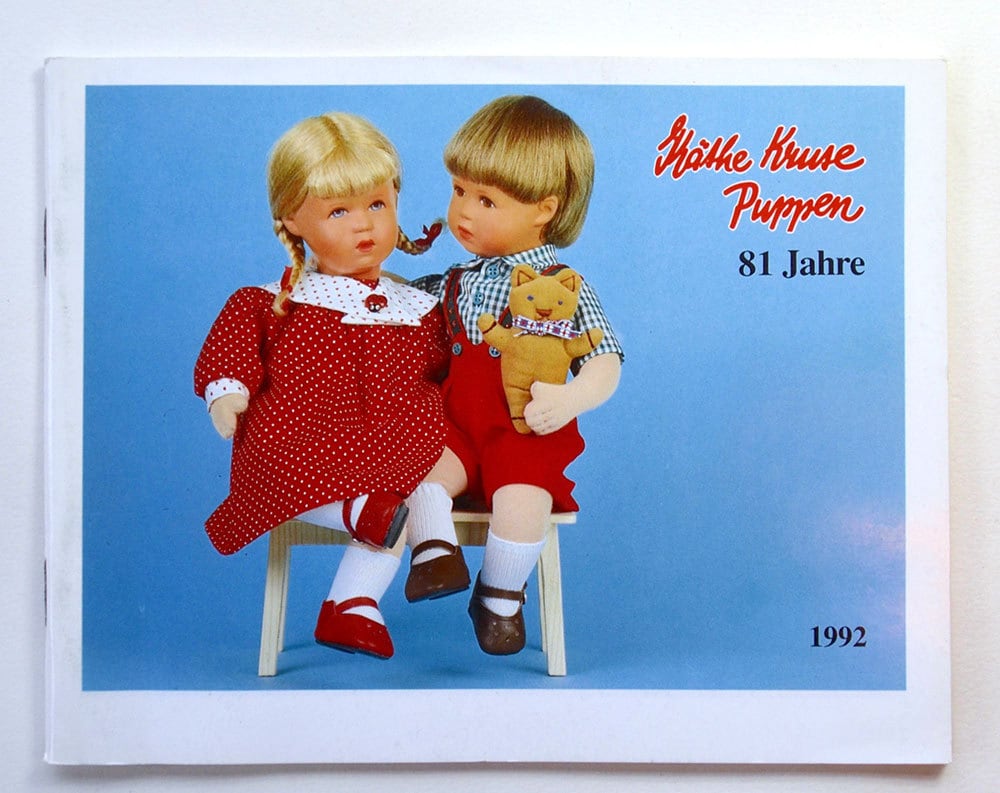 Autentico Antiguo Vintage Original 1981 KATHE KRUSE Tela Arte Muneca CATALOGO Aleman Alemania Ropa Accesorios Juguetes Puppen Spiel Steiff era Etsy Mexico