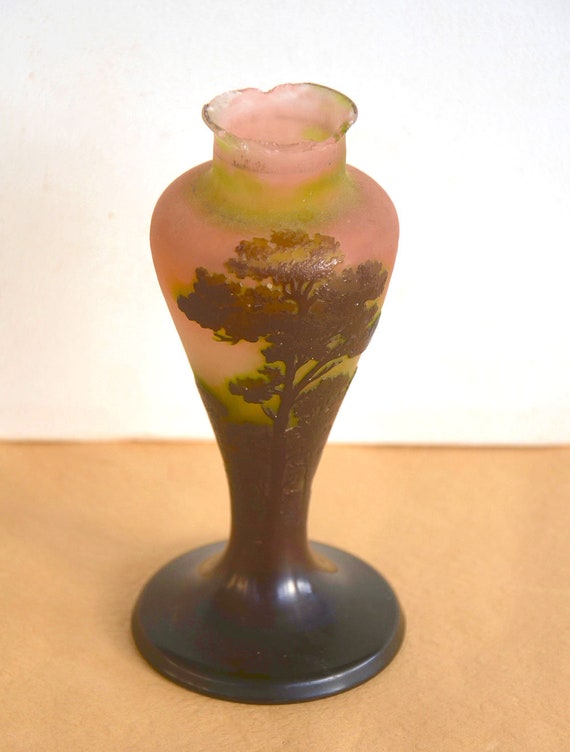1910年代 アール・ヌーヴォー アンティーク花瓶 【公式通販】