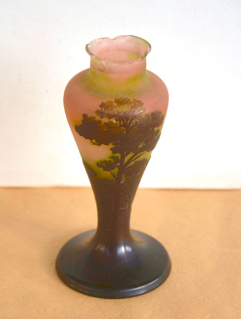 最終価格！アールヌーボー】ルーマニア エミールガレ様式 花瓶