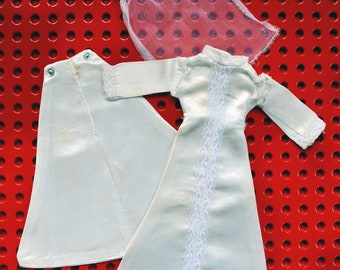 COPY OF Bild Lilli Design Babs Miss Seventeen Marx Drei M Fashion Doll Hausser Dress Wedding Gown Veil Train 1950s Starlit Dot/Prym Snap TLC