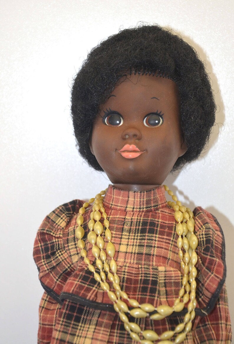 Vintage Antique 1968 Black Doll History African American Etsy