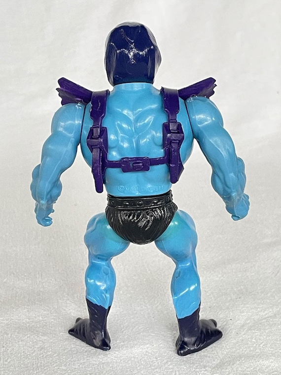 Vintage SKELETOR Iconic Sci-fi European Masters of the Universe Mattel 1982  Motu/He-Man Played Condition Cartoon Movie Action Figure