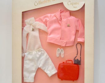Rare 1985 Poupée de Mode Vintage Made in France BARBIE Sindy Sylvie Vartan Mod 1960s Style Designer André Courréges Doll Mint in Box Outfit