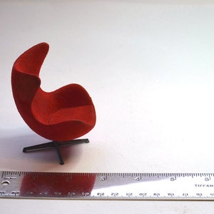 1950/60s Vintage Hanse Denmark Doll&#39;s House Brio Lundby Lisa Mid-Century Modern Iconic Designer Arne Jacobsen Furniture Egg Chair BodoHennig