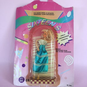 Rare MIB SIXTEEN&#39;S JOME Vintage German Bendable Fashion Doll Dawn-sized Topper Pippa Palitoy Mod Designer Fashion Doll Clothes Pocket Size