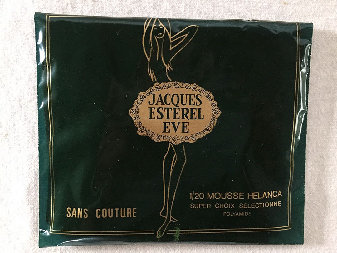 RARE ESTEREL Vintage 40s-50s French Haute Couture Cotton Hosiery ...