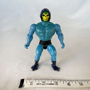 Vintage SKELETOR Iconic Sci-fi European Masters of the Universe Mattel 1982 Motu/He-Man Played Condition Cartoon Movie Action Figure