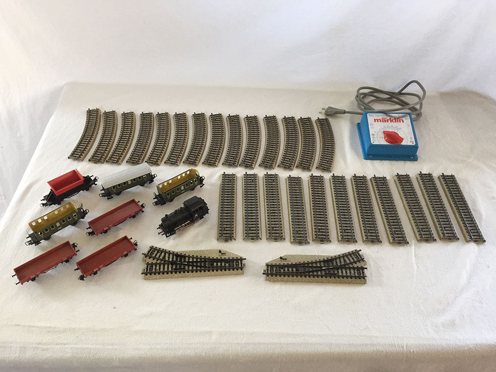 電車プレート昭和レトロ Vintage 1960's Mountain Special 3671 Tin Litho Toy Train