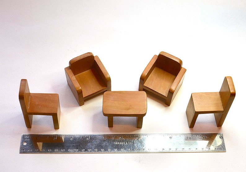 art deco dolls house furniture