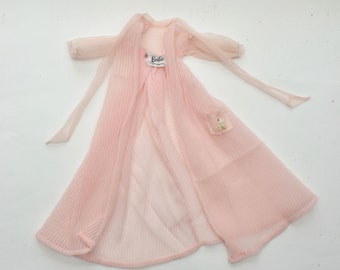 1960s Vintage Clothes Classic Barbie Doll Fashion 1959 Original Iconic Classic &quot;Nighty Negligee&quot; Pink Peignoir Robe(#965) Baby Boom Era