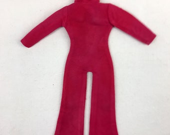 Vintage Uneeda DOLLIKIN Palitoy ACTION GIRL Doll Orig. Kleidung 60er-70er Jahre Mego Maddie Mod Türkis Blau Jumpsuit Clone Purdy Fashion Shillman