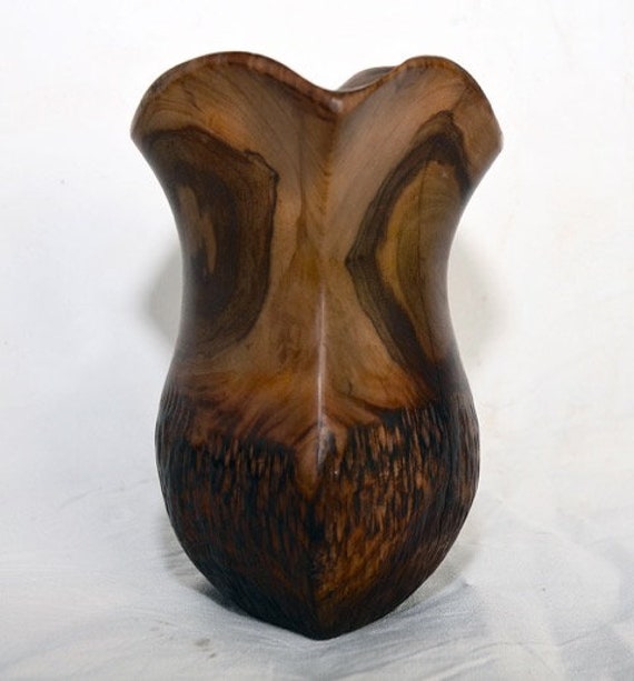 1920s-40s Arts & Craft Deco FALCON SPAIN Olive Wood Biomorphic
