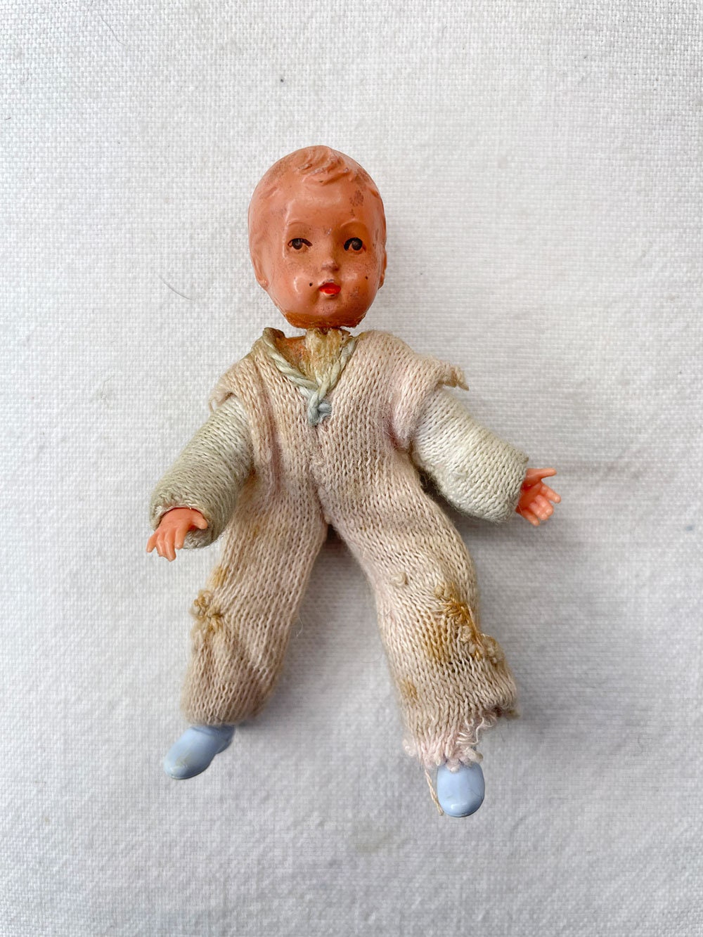 CACO BOY GIRL Doll West German 40s/50s Vintage Doll's House Furniture Mid-Century Modern Hanse Denmark Brio Bodo Hennig Lundby Sweden Family