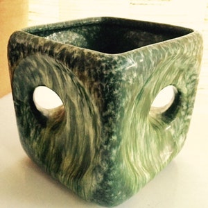 Rare ROBERTO RIGON Bertoncello 1950s ITALY Italian Pottery Vintage Fat Lava Mid Century Modern  Ceramic Sculptural Biomorphic Freeform