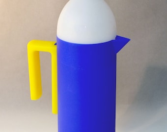 Vintage 1980s Italian Italy MEMPHIS MILANO ALESSI Pitcher Thermos La Cupola Aldo Rossi Expresso-look Coffeemaker Mid-Century Modern Design