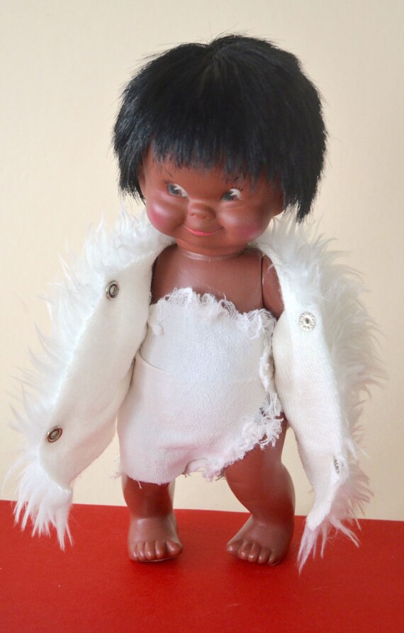 Kawaii Vintage 1960s Doll Toy Vinyl Japan Italy SUN BUNNIES SASSY