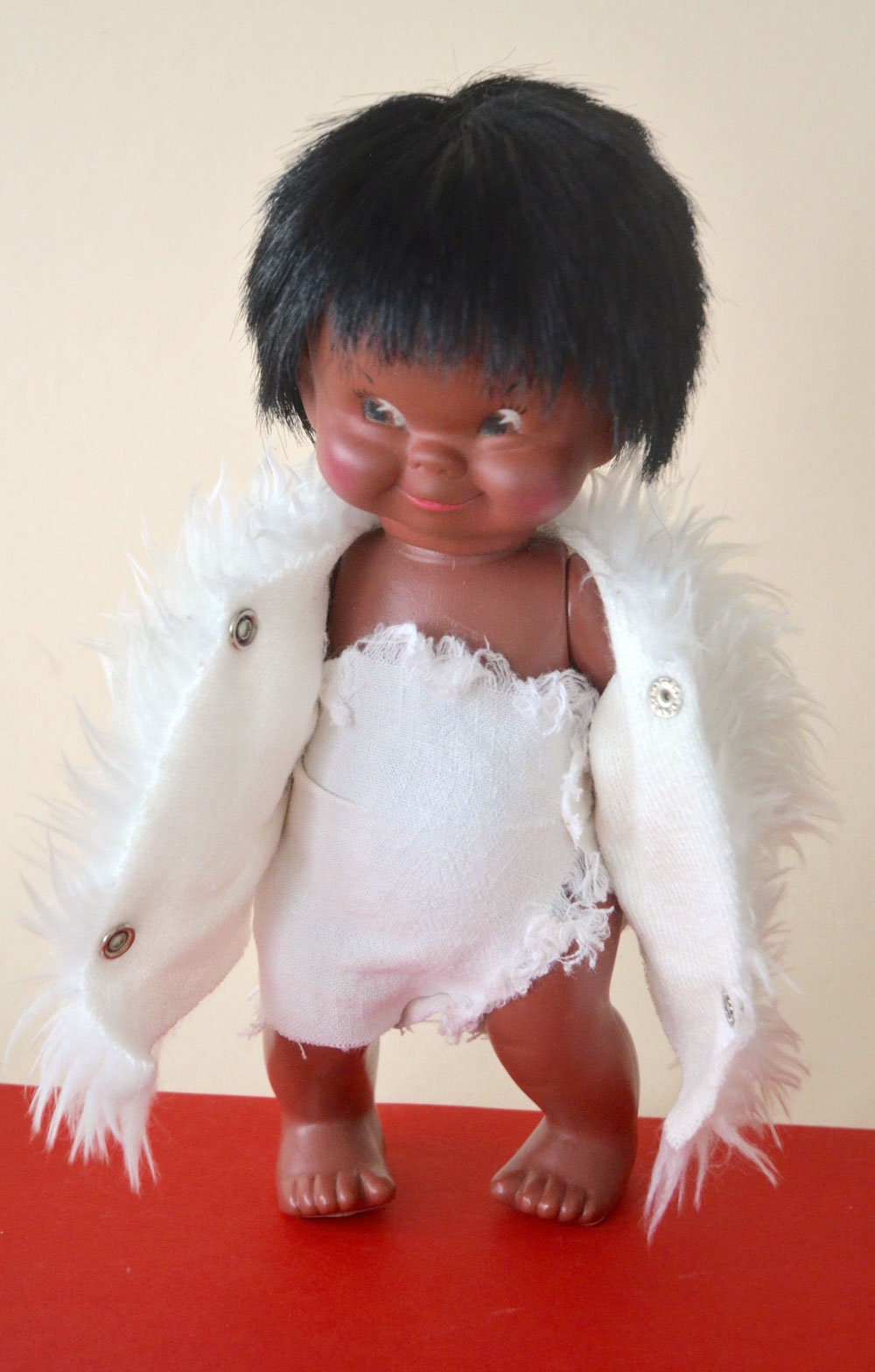 Kawaii Vintage 1960s Doll Toy Vinyl Japan Italy SUN BUNNIES SASSY