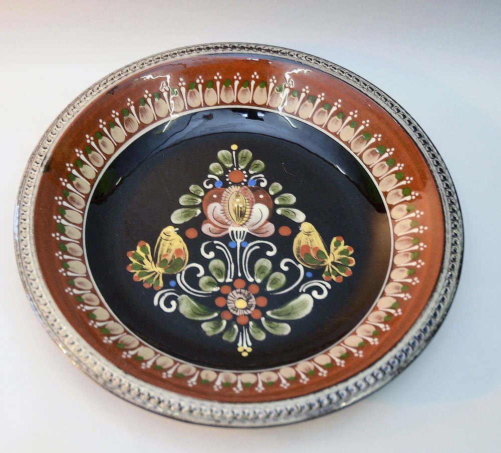 Vintage SWITZERLAND Pottery Artist HUGO KOHLER Biel Handarbeit