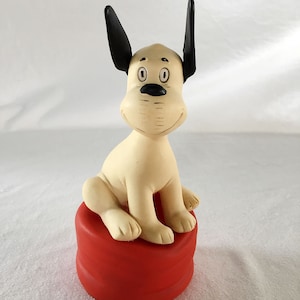 Rare Wum & Wendelin LORIOT GOEBEL Sorgenkind West Germany TV Cartoon Character Dog 1950s/1970s Vintage L988 Pop Art Mod Mid-Century Modern