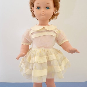 Rare Authentic Vintage Original Clothes 1950/1960 Bella France Alta Moda Fashion Haute Couture CATHIE BETSIE LESLIE-era Poupée Doll Teenager