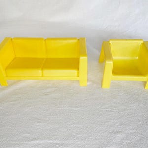 Europe 1970 Vintage Orig. MATTEL SUPERSTAR BARBIE Skipper Doll Pedigree Sindy Terrace Garden Patio Dream House Sofa Chair Mid Century Modern