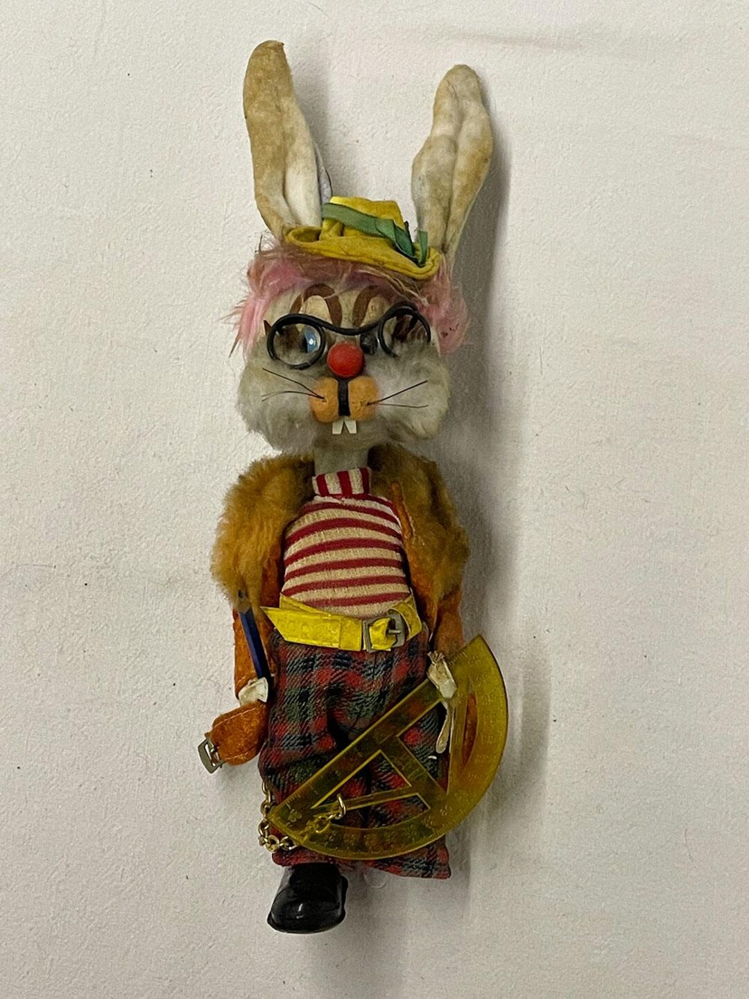 Turin Rabbit Rare 50s Italian Italy Artist Design Lenci-type Magis Type Felt Doll ...